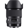 Sigma 20mm f/1.4 Art DG HSM Lens for Nikon F Mount