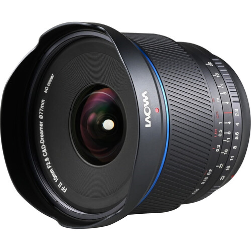 Laowa 10mm f/2.8 Zero-D FF Manual Focus Lens | Canon RF, 5-Blade Aperture