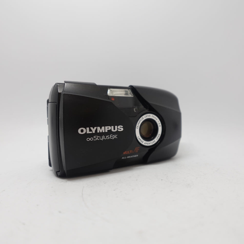 Used Olympus Infinity Stylus Epic 35mm Point and Shoot Camera | Black | U9