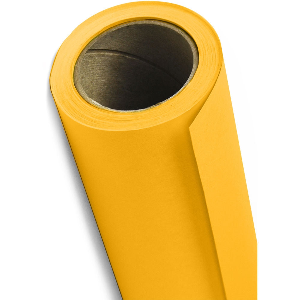 Savage Widetone Seamless Background Paper | 53" x 36', #71 Deep Yellow