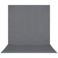 Westcott X-Drop Pro Fabric Backdrop Sweep | Neutral Gray, 8 x 13'