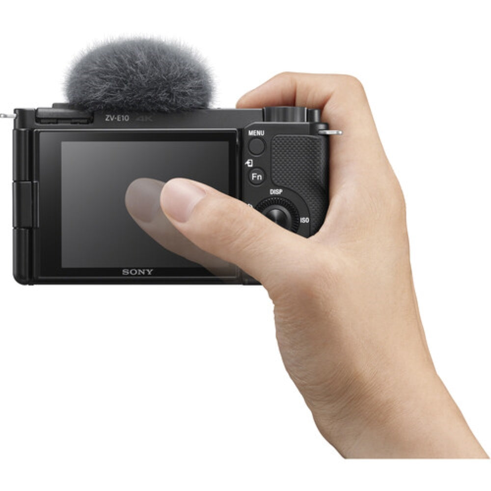 Sony ZV-E10 Mirrorless Camera with 16-50mm f/3.5-5.6 II Lens | Black