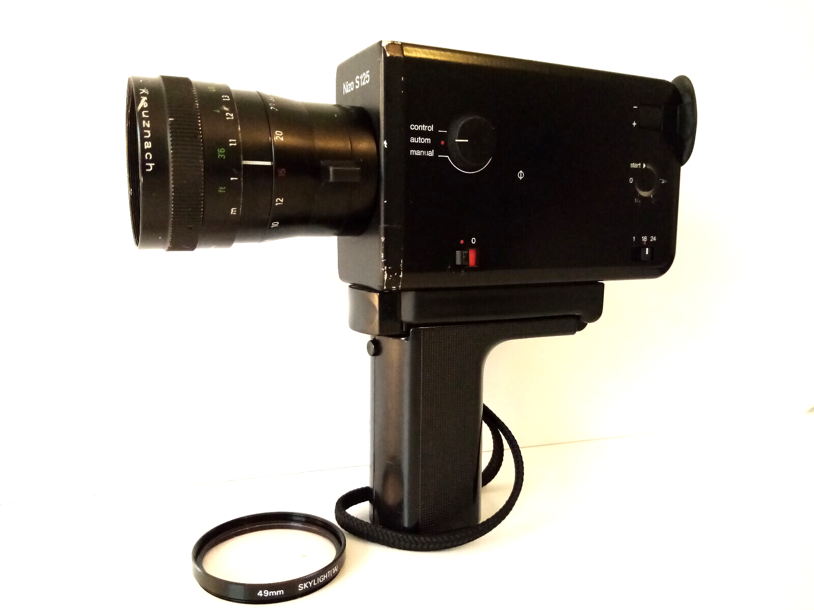Used Nizo S125 Super 8 Movie Camera | Black