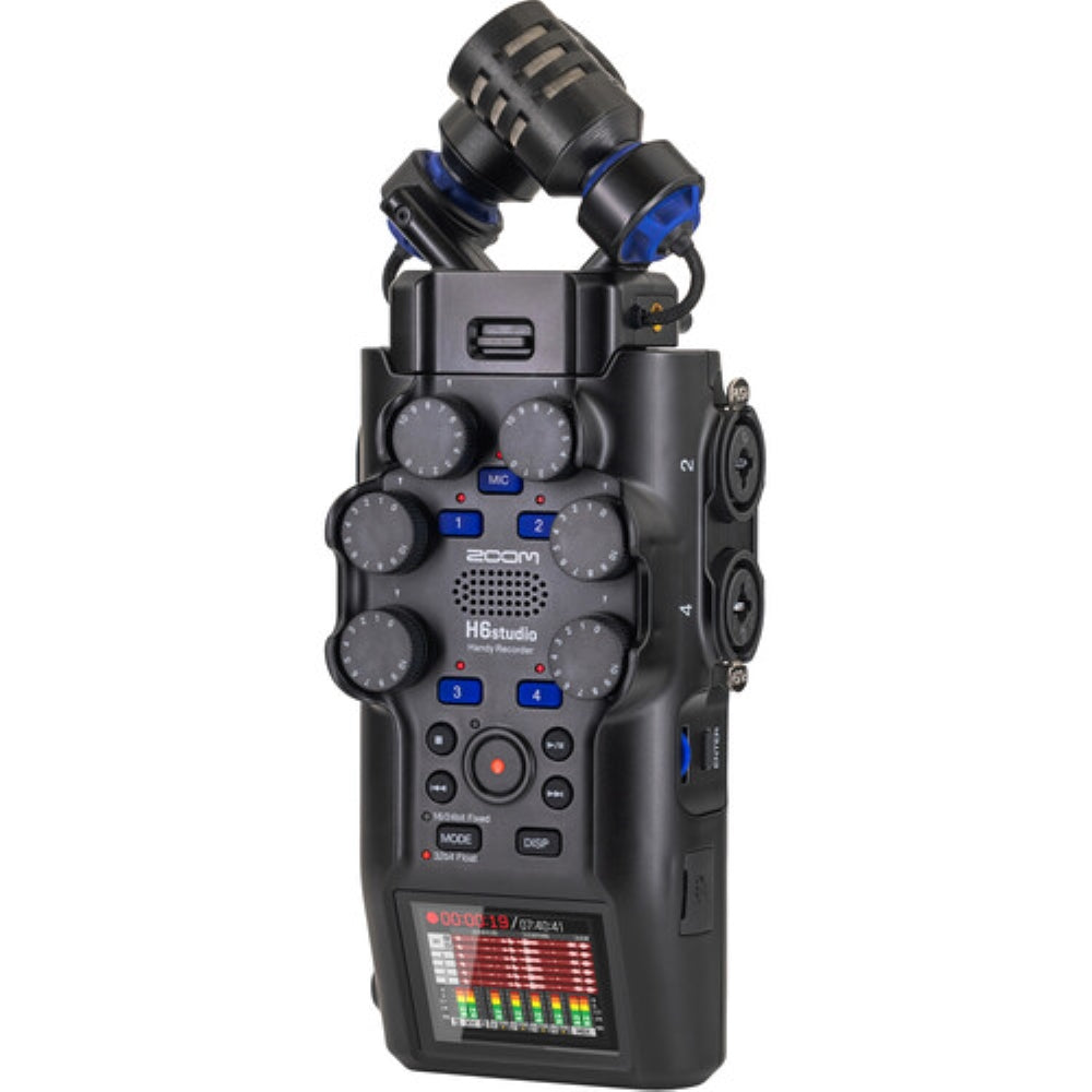 Zoom H6studio 6-Track Handy Recorder with 32-Bit Float Recording