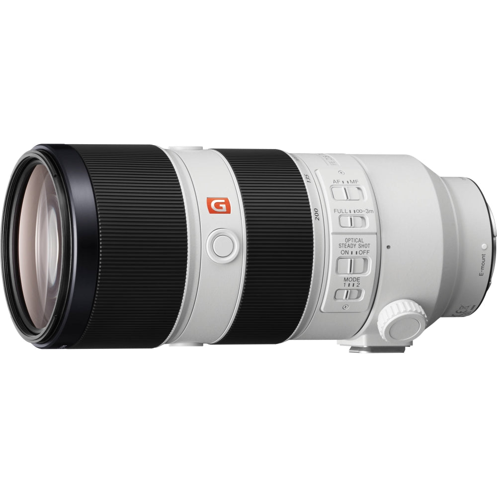 Sony FE 70-200mm F2.8 GM OSS Full-Frame Zoom Lens Bundle with Tiffen 77mm Twin Filter Kit (UV & CPL) with Pouch + Dust Blower, Brush, Lens Pen, Cap Keeper + Microfiber Cloth