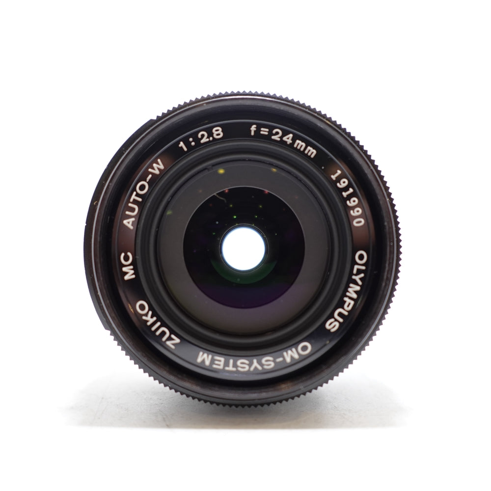 Used Olympus OM G-ZUIKO 24mm F/2.8 | Black | U8