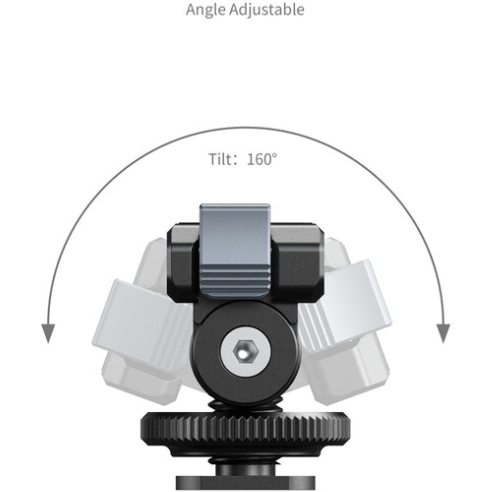 SmallRig Quick Release Support with Cold Shoe Adapter for DJI Osmo Action 5 Pro/4/3