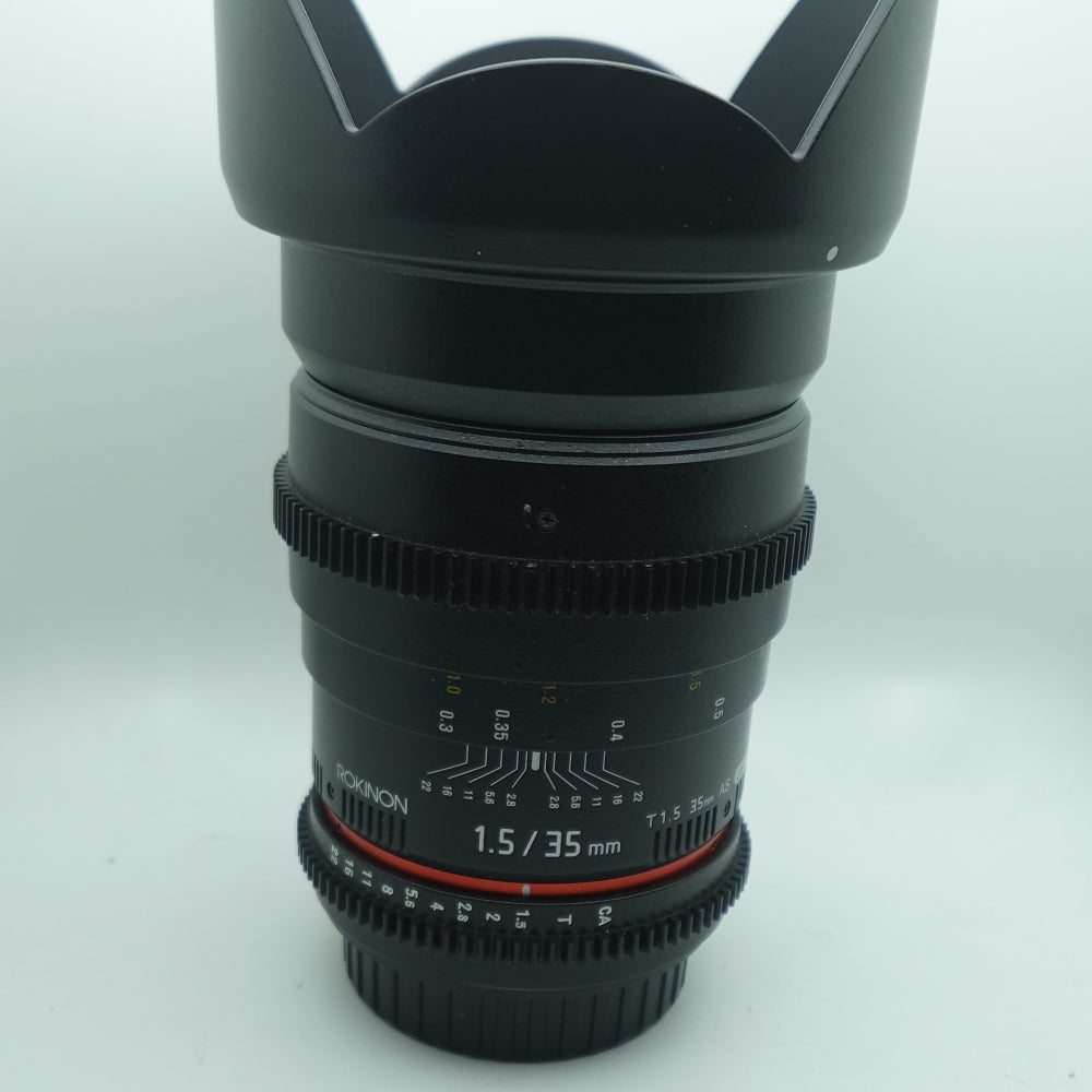 Used Rokinon EF 35mm F/1.5 | Black | U8