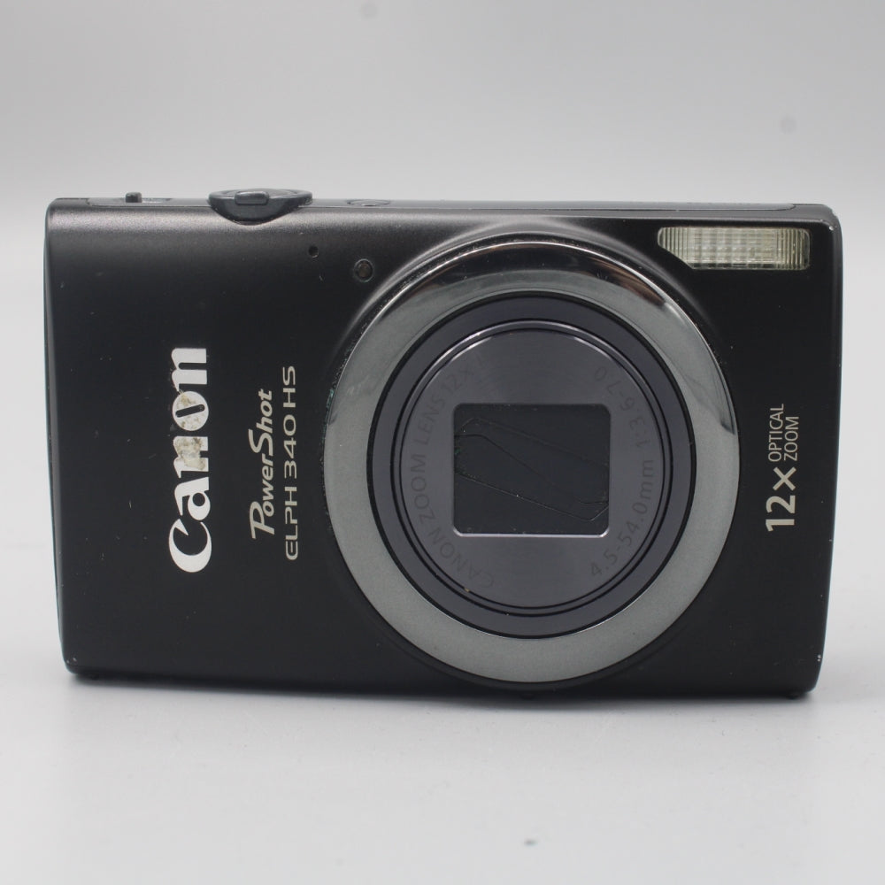 Used Canon Powershot Elph 340HS Digital Point and Shoot