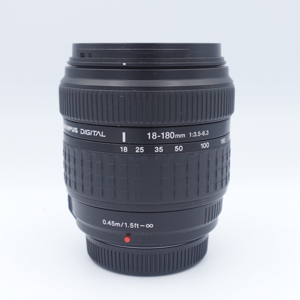 Used Olympus Zuiko Digital 18-180mm f/3.5-6.3 DSLR Lens | Black | U9