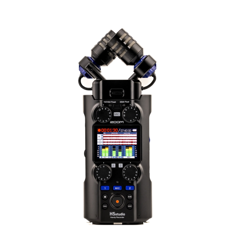 Zoom H5studio 4-Track Handy Recorder with 32-Bit Float Recording