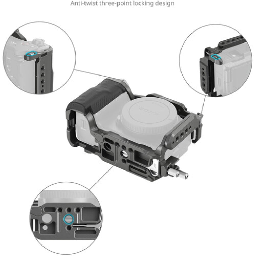 SmallRig HawkLock Quick Release Cage Kit for Sony ZV-E10 II