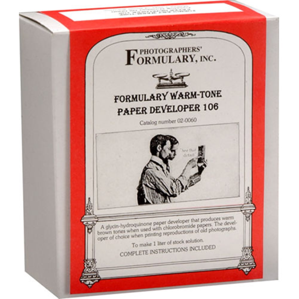 Photographers' Formulary 106 Developer for Black & White Paper | Makes 8 Liters