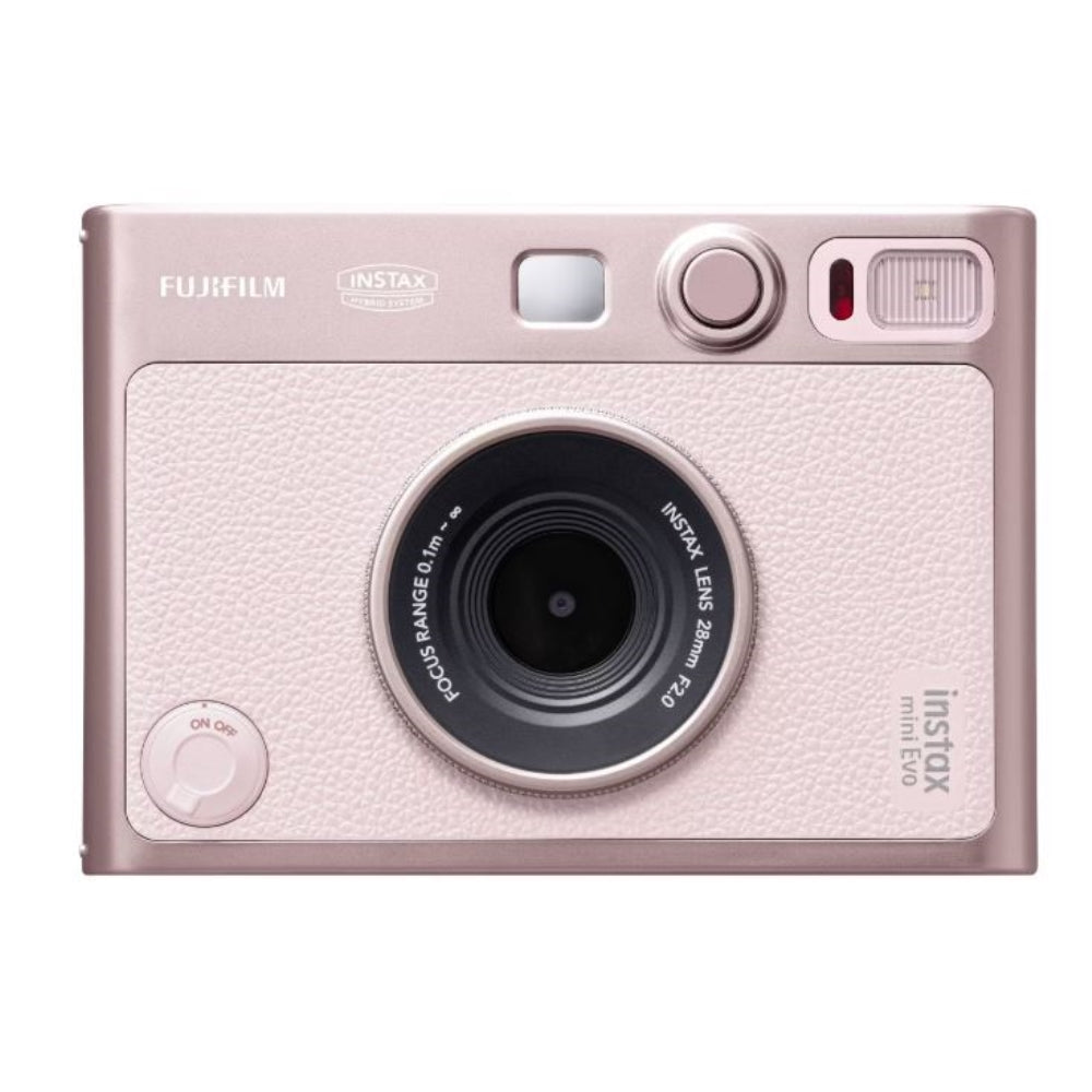 FUJIFILM INSTAX MINI EVO Hybrid Instant Camera | Gentle Rose