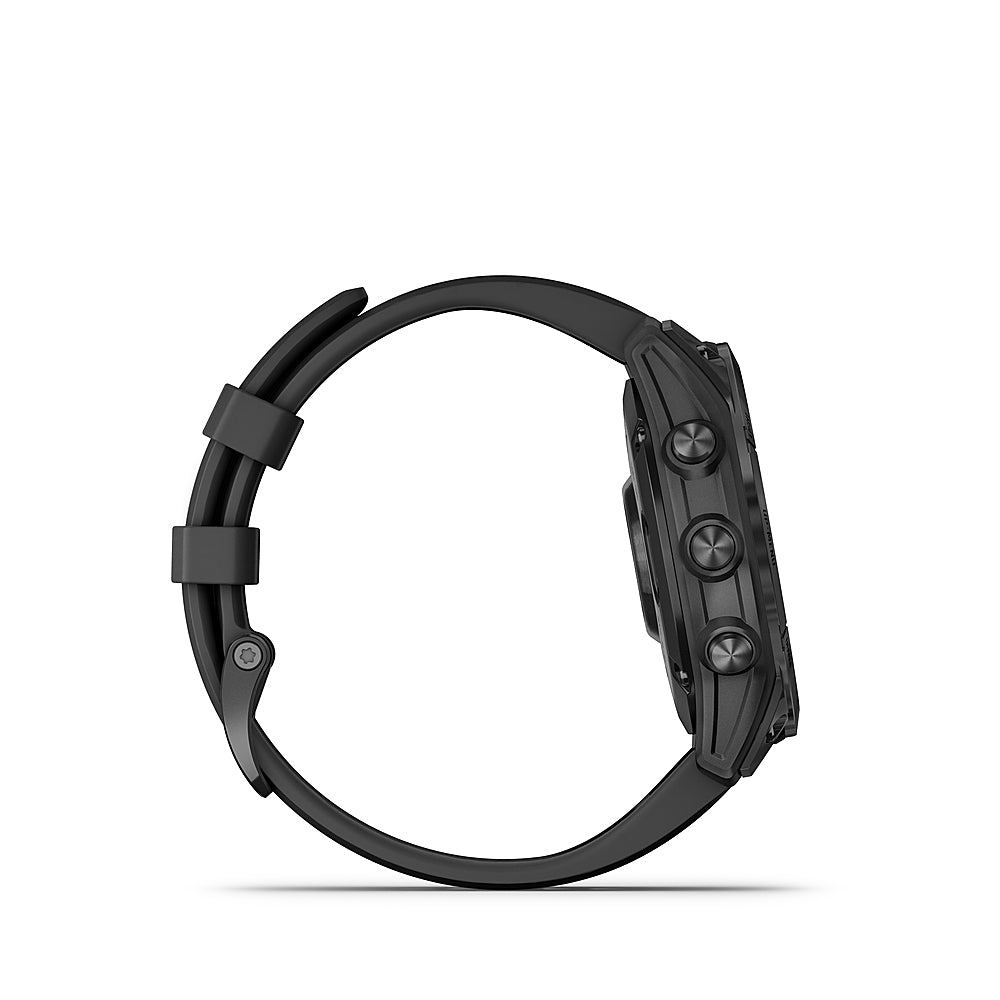 Garmin Fenix 7 Solar Edition GPS Watch | Slate Gray with Black Band