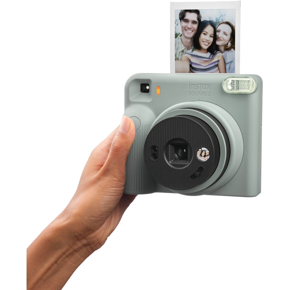 FUJIFILM instax SQUARE 2 Instant Film Camera | Slate Blue