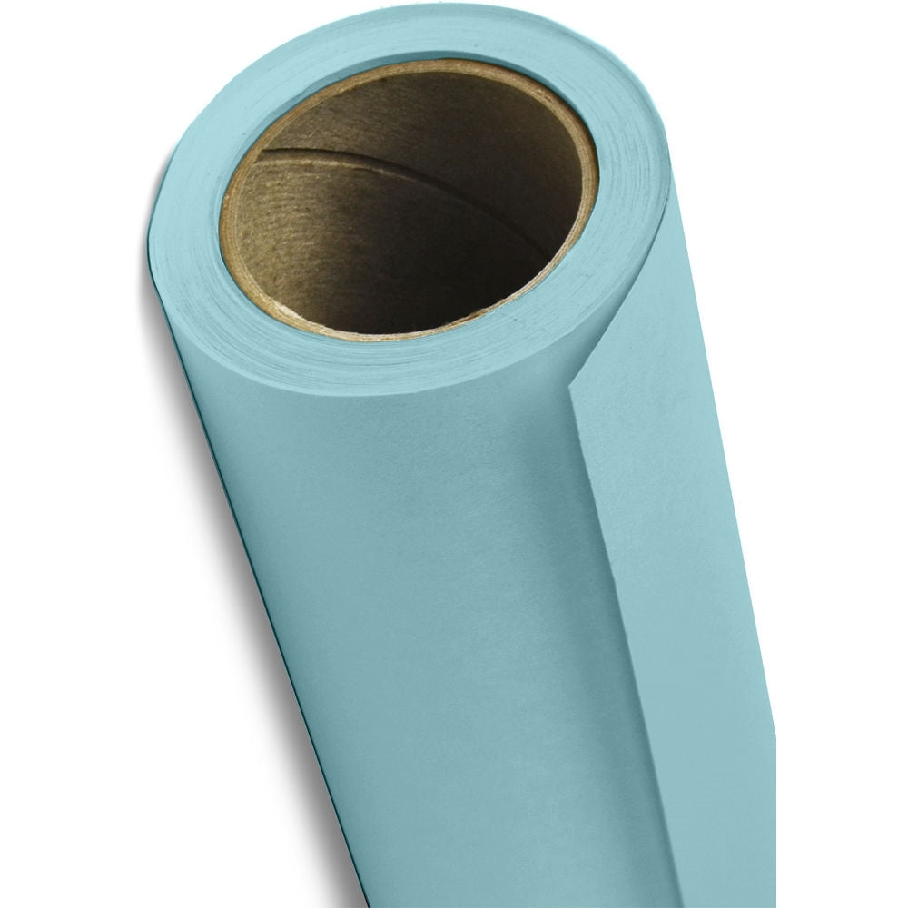 Savage Widetone Seamless Background Paper | 107" x 36', #02 Sky Blue