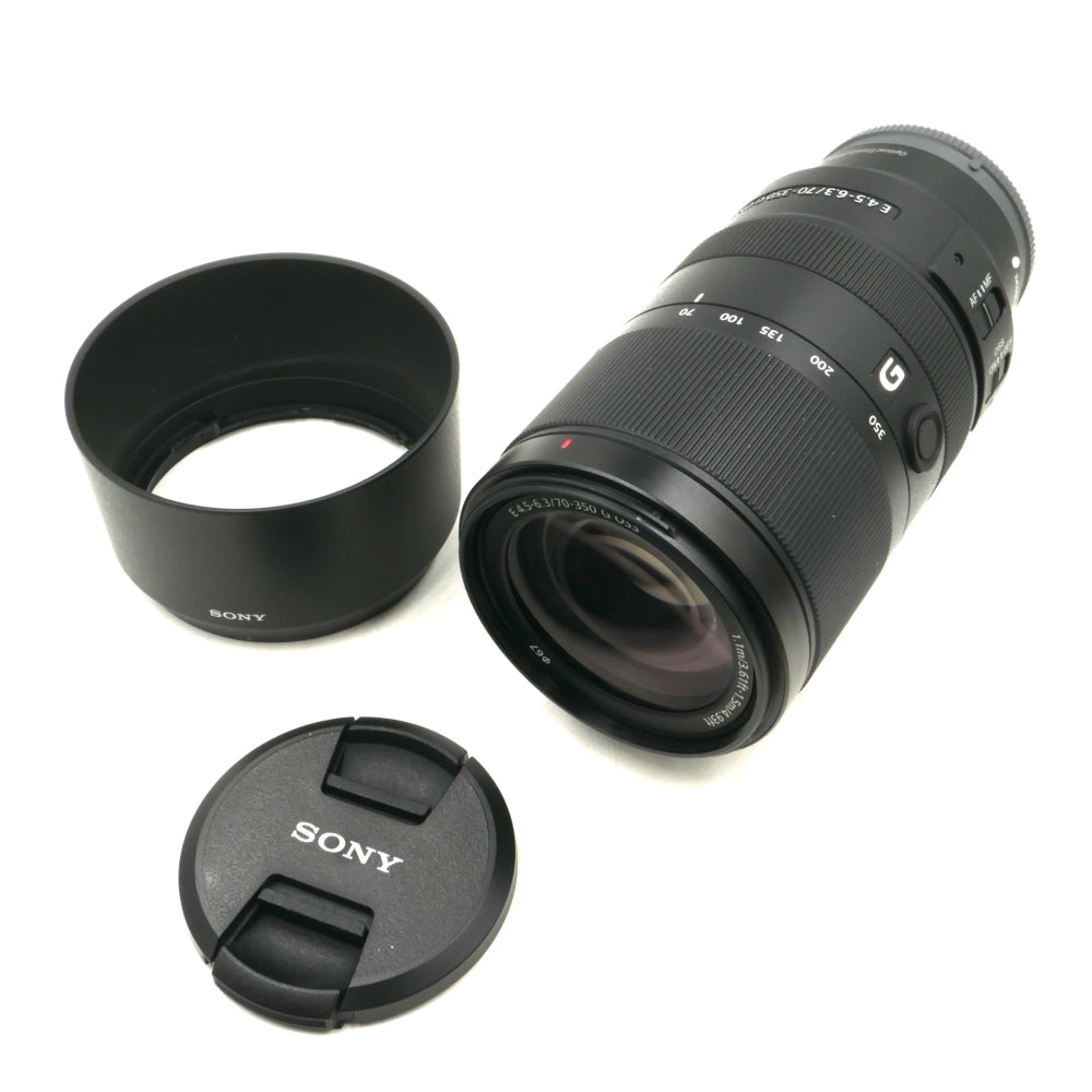 Used Sony E 70-350mm f/4.5-6.3 G OSS Lens | Black