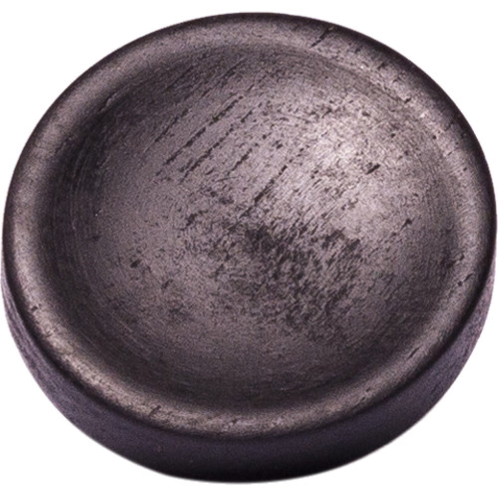 Artisan Obscura Soft Shutter Release Button | Small Concave, Threaded, Ebony Wood