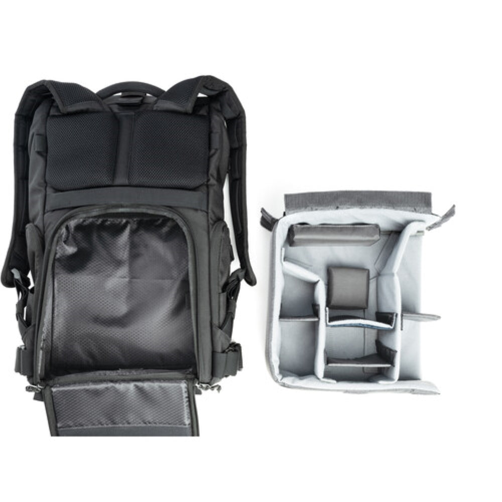 Think Tank Photo FocusPoint Rolltop Camera Backpack | Asphalt Black, 30 L