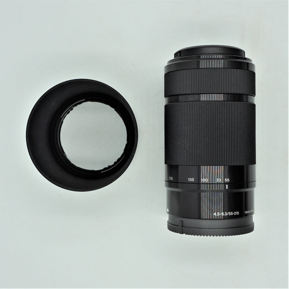 Sony 55-210mm f/4.5-6.3 OSS Telephoto E-Mount Lens - Black I U8