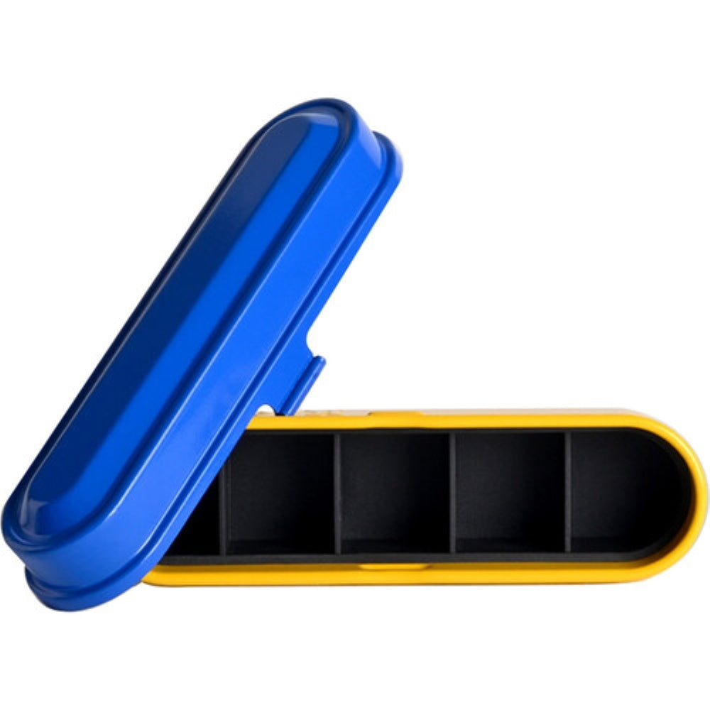 Kodak Steel 135mm Film Case | Blue Lid/Yellow Body