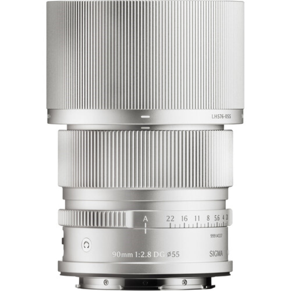 Sigma 90mm f/2.8 DG Contemporary Lens | L-Mount, Silver