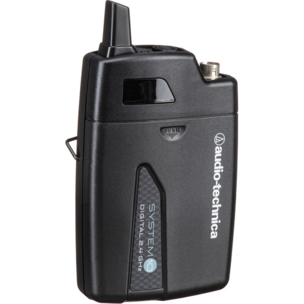 Audio-Technica ATW-1312/L System 10 PRO Dual-Channel Digital Wireless Combo Lavalier & Handheld Microphone System | 2.4 GHz