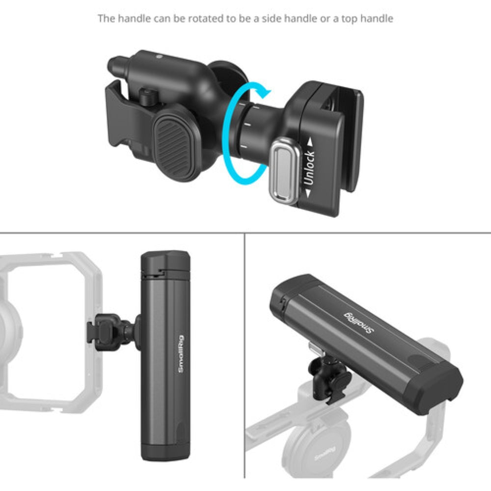 SmallRig Rotatable Bilateral Quick Release Side Handle
