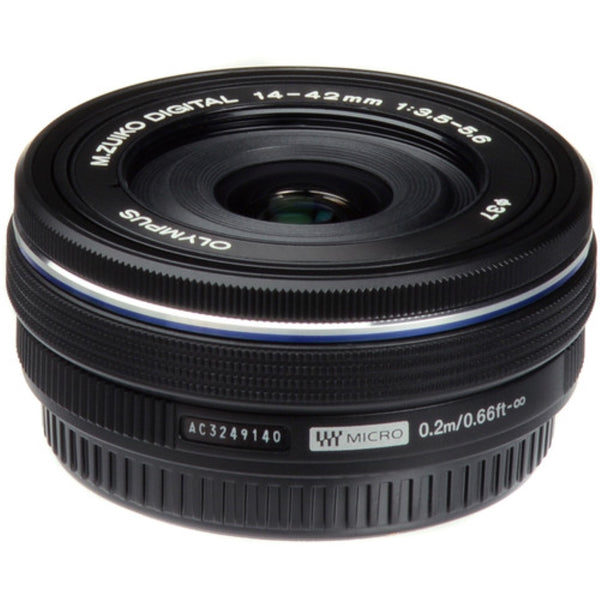 Olympus M.Zuiko Digital ED 14-42mm f/3.5-5.6 EZ Lens | Black
