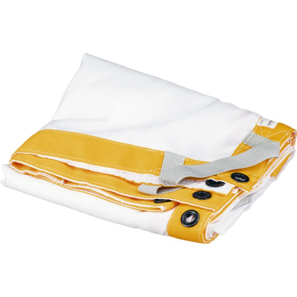 Matthews Butterfly/Overhead Fabric | 8x8', White Artificial Silk