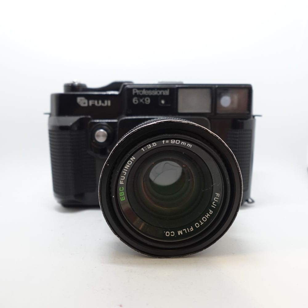 Used Fujifilm GW690II Professional 6x9 Medium Format Rangefinder Camera | Black | U8