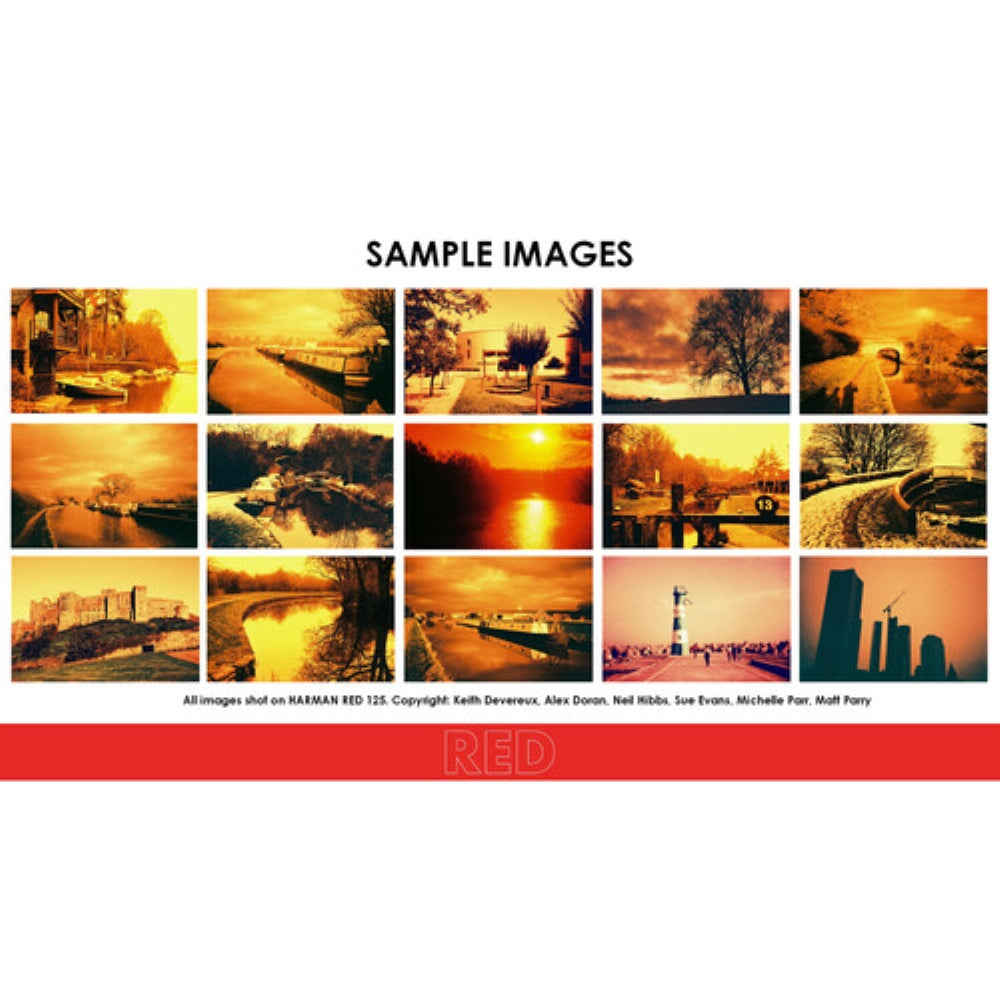 HARMAN technology Red 125 Redscale Color Negative Film | 35mm Roll Film, 36 Exposures