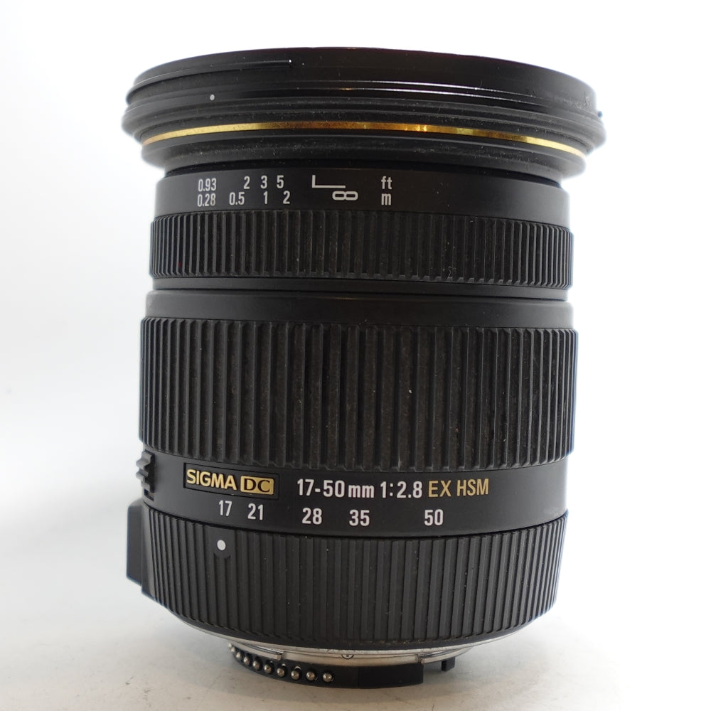 Used Sigma DC EX HSM 17-50mm | Nikon F | U8
