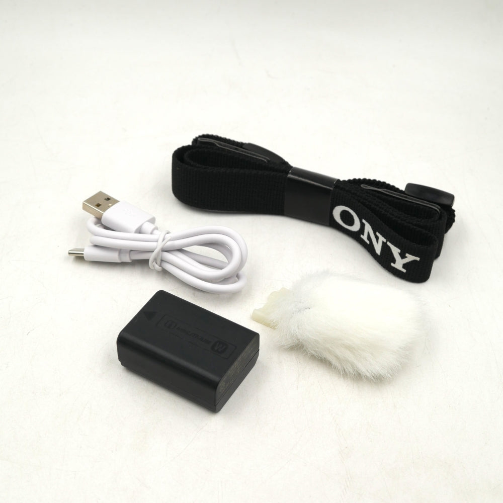Sony ZV-E10 Mirrorless Camera | Body Only, White **OPEN BOX**