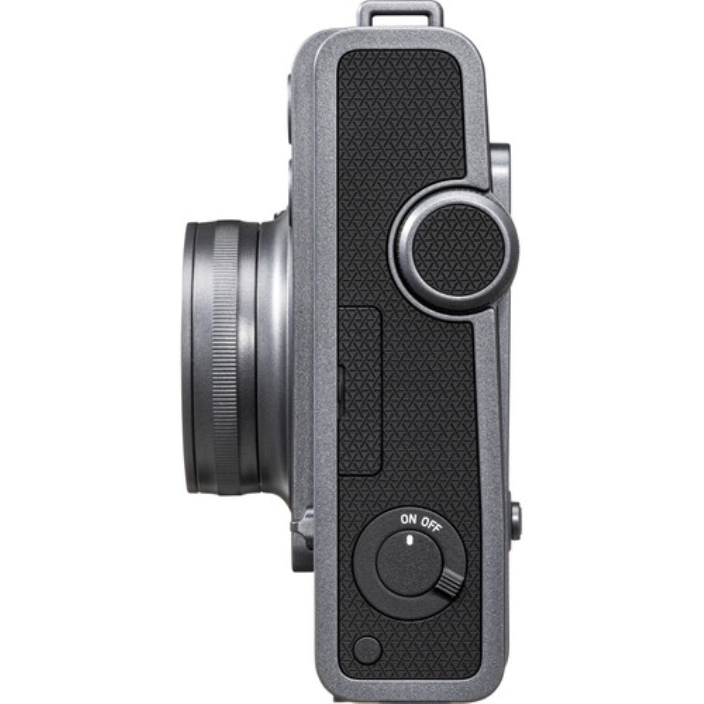 FUJIFILM INSTAX WIDE EVO Hybrid Instant Camera | Black Bundle with 20 Exposures Wide Instant Film + Wide Album & Colored Frames + Cleaning Cloth (4 Items)