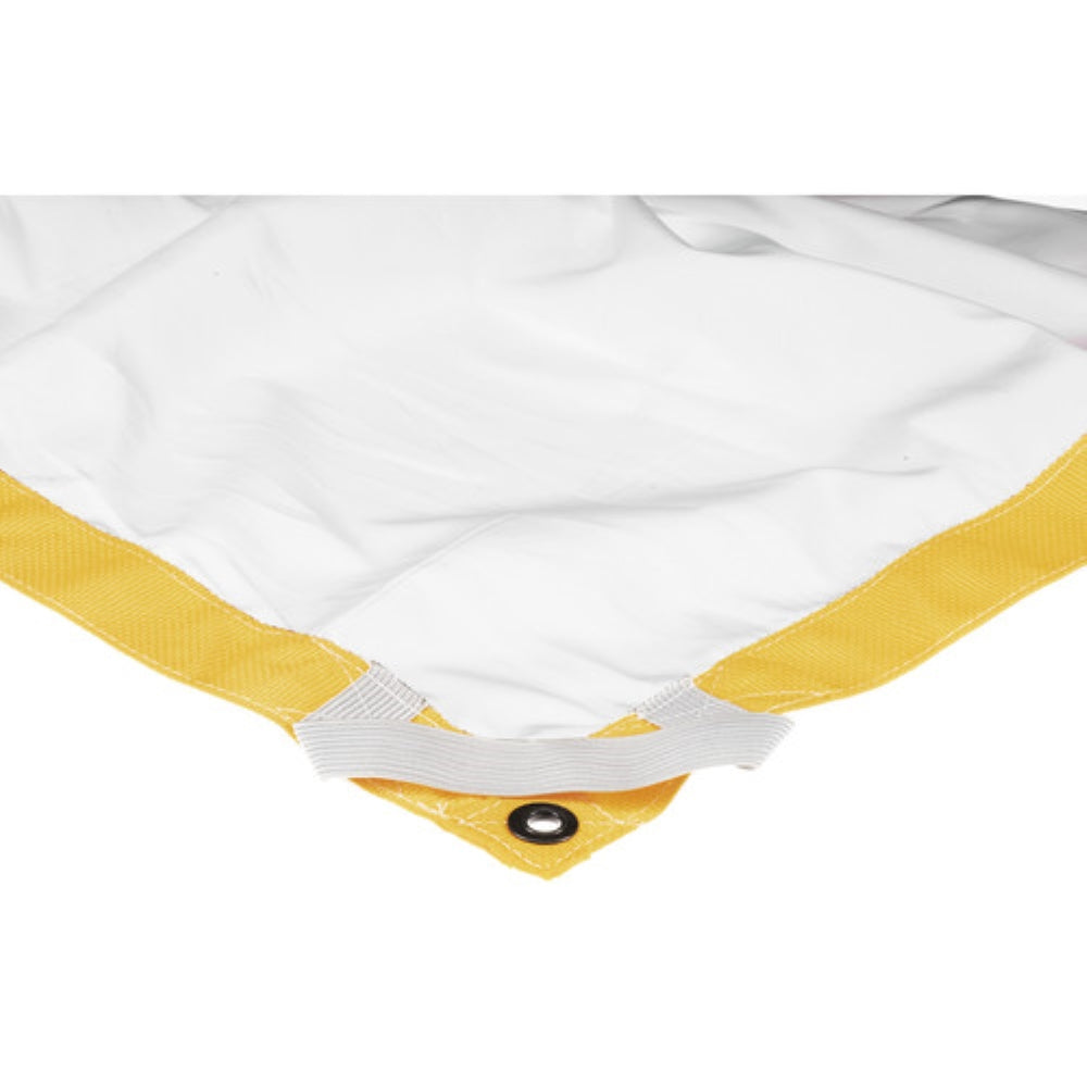 Matthews Butterfly/Overhead Fabric | 8x8', White Artificial Silk