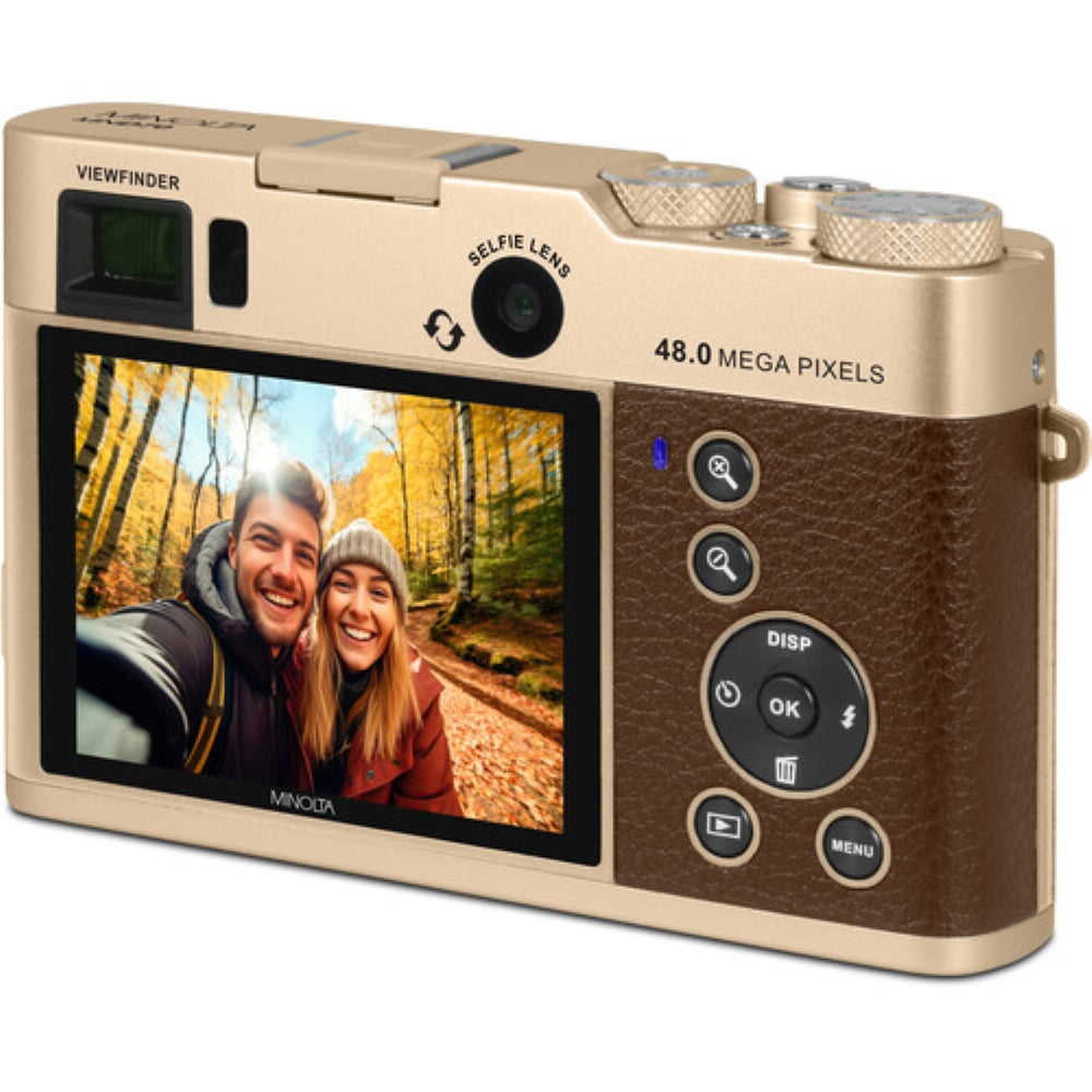 Minolta MND70 Digital Camera | Gold/Brown