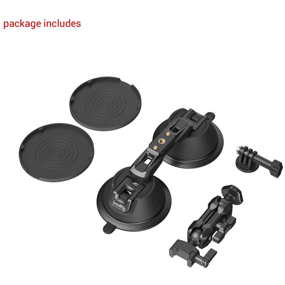 SmallRig Portable Dual Suction Cup Camera Mount SC-2K 3566