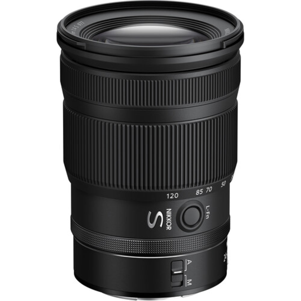 Nikon NIKKOR Z 24-120mm f/4 S Compatible with Z Mount Lens (Full Frame) Bundle with UV Filter + Lens Cap Keeper + Cleaning Kit + Cleaning Cloth (5 Items)