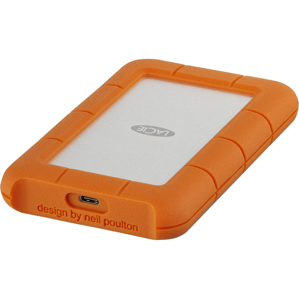 LaCie 2TB USB 3.1 Gen 1 Type-C Rugged Secure Portable Hard Drive