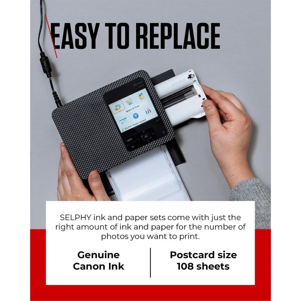 Canon RP-108 High-Capacity Color Ink/Paper Set