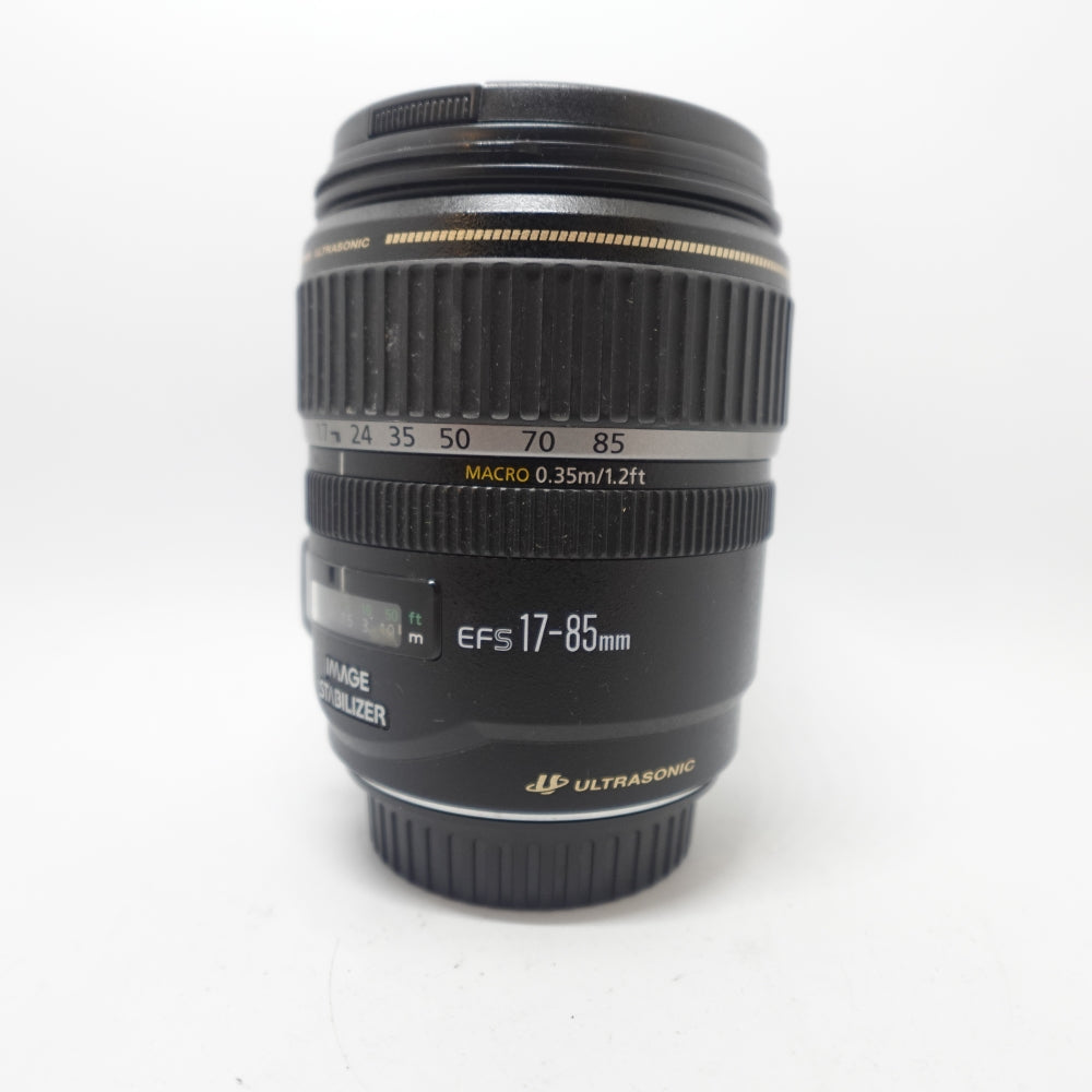 Used Canon EF-S 17-85mm f/4-5.6 IS USM Zoom Lens | Black | U8
