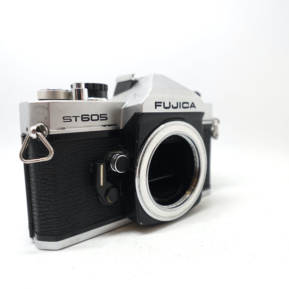 Used Fujica ST605 35mm SLR Camera Body | Chrome | U8