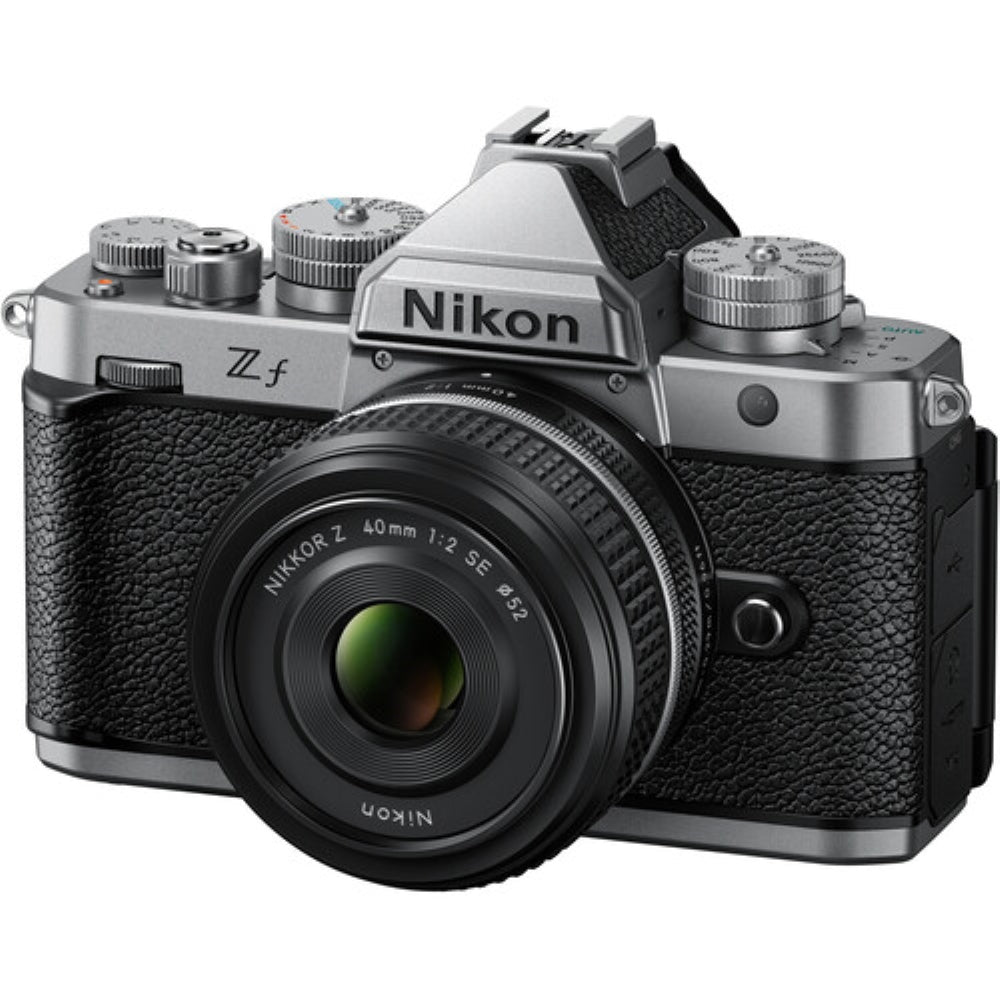 Nikon Zf Mirrorless Camera with 40mm Lens | Silver
