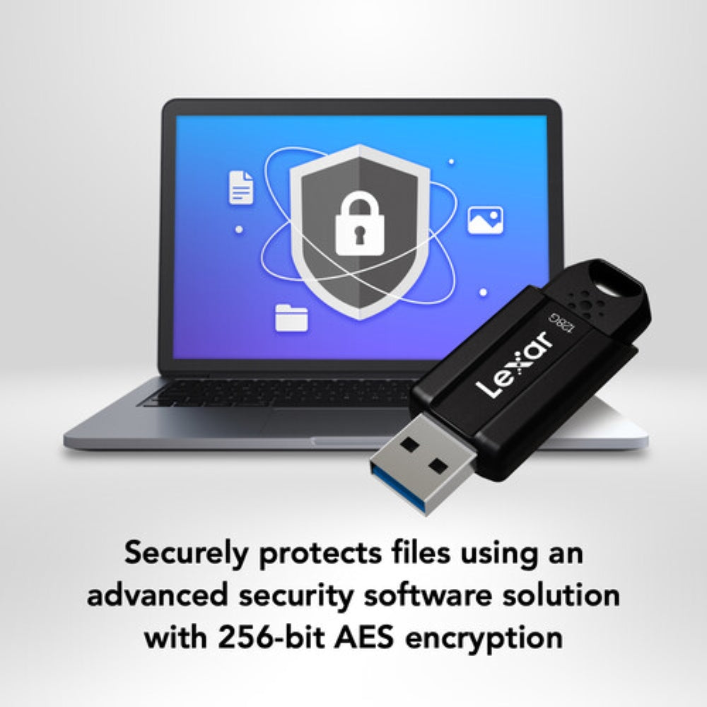 Lexar 128GB JumpDrive S80 USB 3.1 Gen 1 Type-A Flash Drive