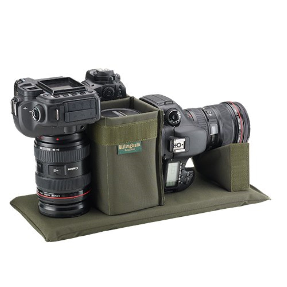 Billingham 307 Camera Bag | Black with Black Leather Trim