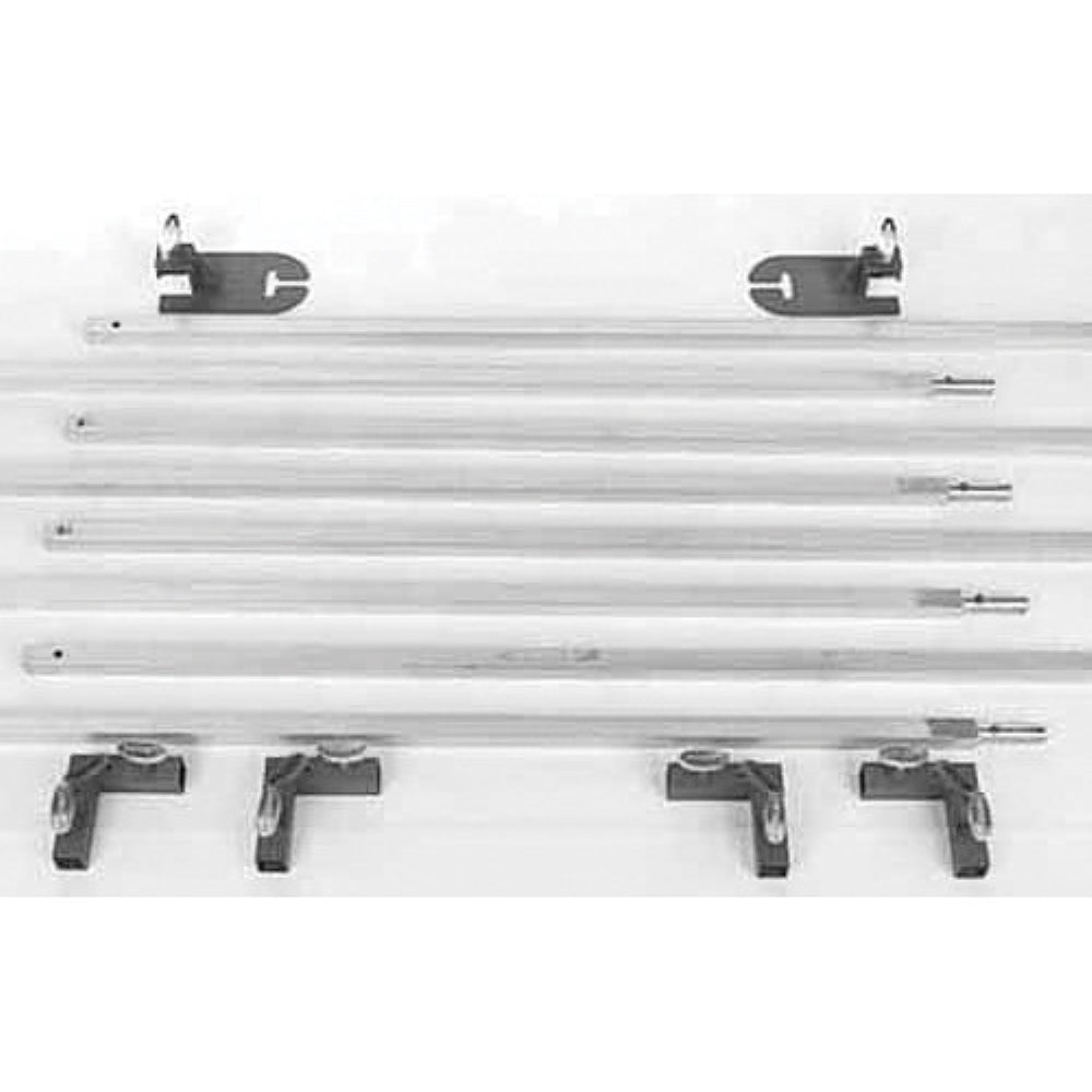 Matthews Butterfly/Overhead Snap-A-Part Frame (Heavy Duty) | 12x12', 1" Square Tubing