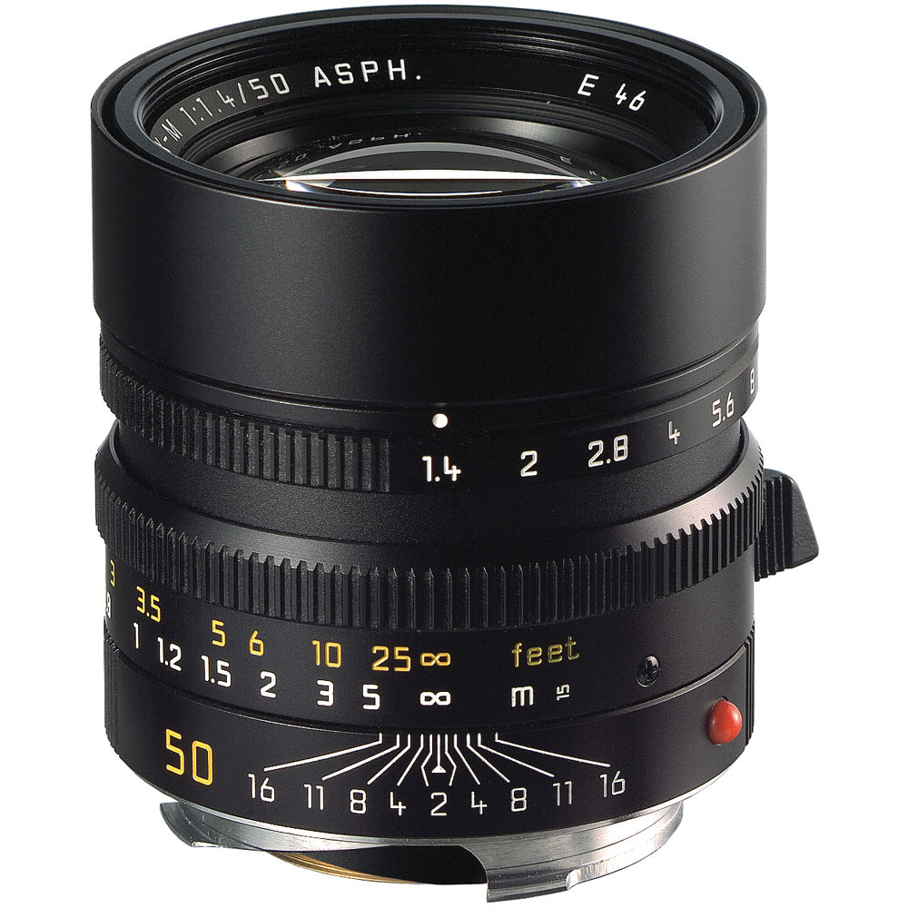 Leica M 50mm f/1.4 Summilux Aspherical | Black I U9