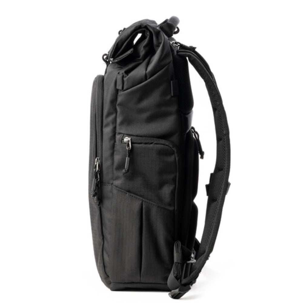 Think Tank Photo FocusPoint Rolltop Camera Backpack | Asphalt Black, 22 L